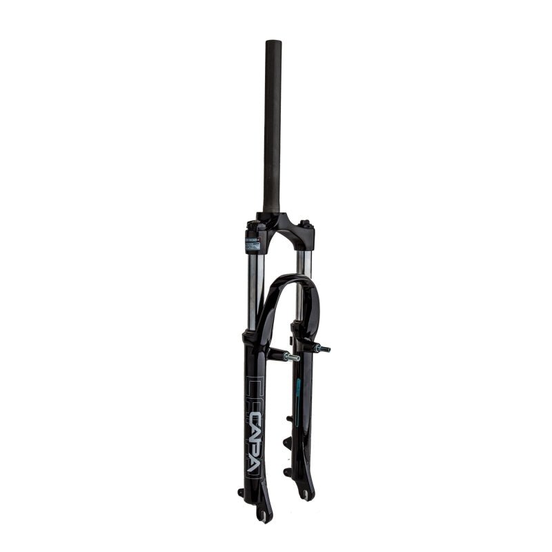 Suspension Fork Rst Rst Capa-ML Suspension 26` Threadless 1` 260mm IS Disc/V-Brake Alloy Black Dark Slate Gray