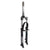 Suspension Fork Rst Rst Capa-T Suspension 26` Threaded 1-1/8` 200mm Post Disc/V-Brake Alloy Black Dark Slate Gray