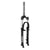 Suspension Fork Rst Rst Capa-T Suspension 26` Threaded 1` 200mm Post Disc/V-Brake Alloy Black Dark Slate Gray