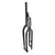 Suspension Fork Sunlite Sunlite Deluxe Springer Replica Suspension 26` Threadless 1-1/8` 300mm Disc/Drum Chromoly Black 57mm Dark Slate Gray