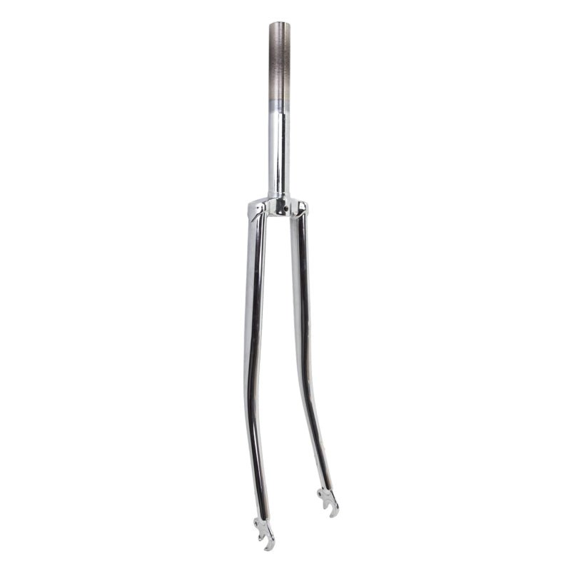 Suspension Fork Sunlite Sunlite LW LW 27` Threaded 1` (7/8 ID) 200mm Caliper Chromoly Chrome 45mm Gray