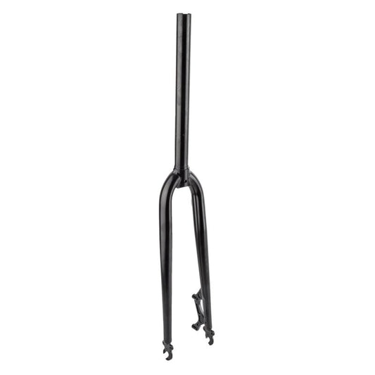 Suspension Fork Sunlite Sunlite Threadless City Replacement Road 700C Threadless 1-1/8` 300mm Post Disc Chromoly Black 45mm Dark Slate Gray
