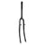 Suspension Fork Sunlite Sunlite Hybrid Hybrid 700C Threaded 1-1/8` (1 ID) 250mm Canti Hi-Tensile Black 45mm Dark Slate Gray