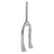 Suspension Fork Black ops Black ops DefendR HD BMX 20` Threadless 1-1/8` 200mm Chromoly Chrome 40mm Gray