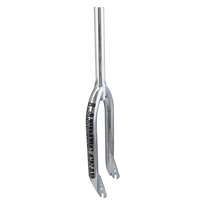 Suspension Fork Se bikes Se bikes Landing Gear Threadless BMX 24` Threadless 1-1/8` 185mm Caliper Chromoly Chrome 29mm Light Slate Gray