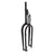 Suspension Fork Sunlite Sunlite Deluxe Springer Replica Suspension 26` Threadless 1-1/8` 300mm Disc Chromoly Black 57mm Dark Slate Gray