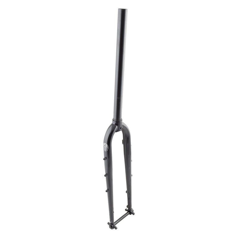 Suspension Fork Origin8 Origin8 Everland All-Road Cr-Mo All-Road/Gravel 700C/650B Threadless 1-1/8` 350mm Flat Mount Chromoly Black 45mm Dark Slate Gray