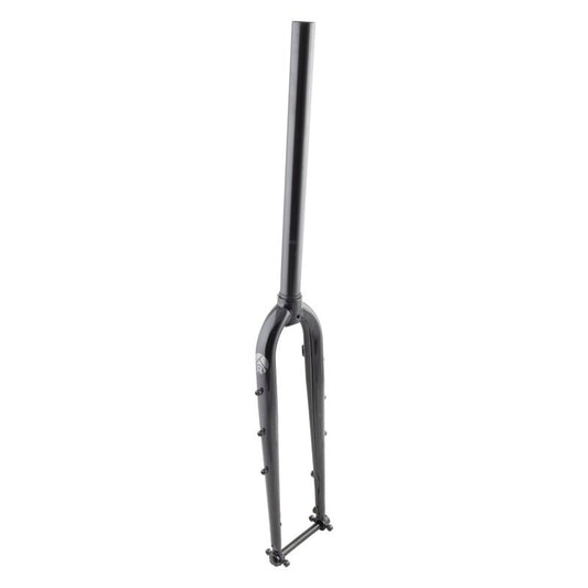 Suspension Fork Origin8 Origin8 Everland All-Road Cr-Mo All-Road/Gravel 700C/650B Threadless 1-1/8` 350mm Flat Mount Chromoly Black 45mm Dark Slate Gray