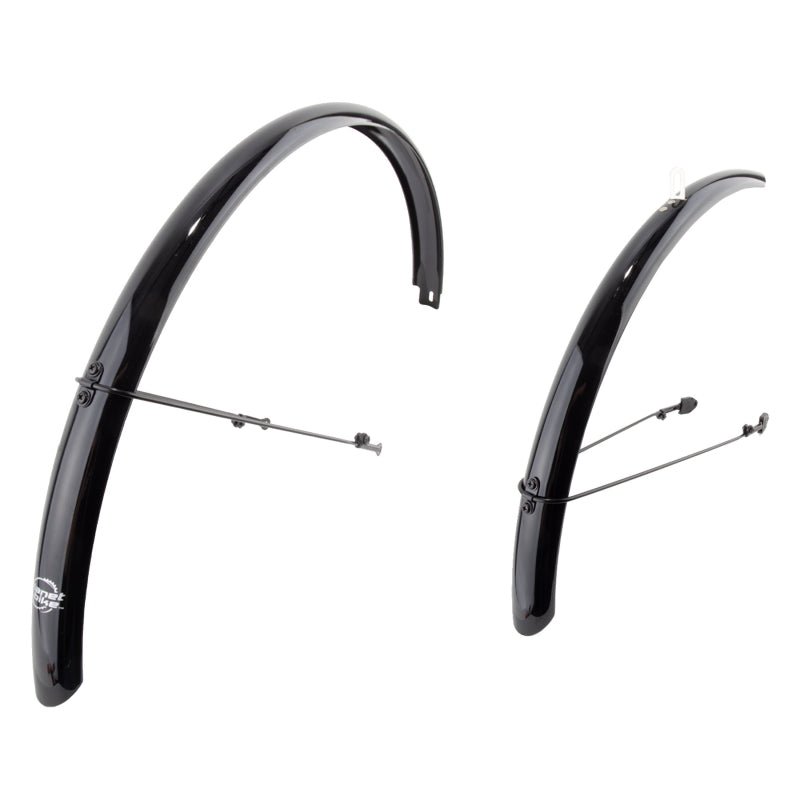 Full Coverage Fender Planet Bike Planet Bike Full 700c x 45 Fender Set: Black (700c x 25-35) Dark Slate Gray
