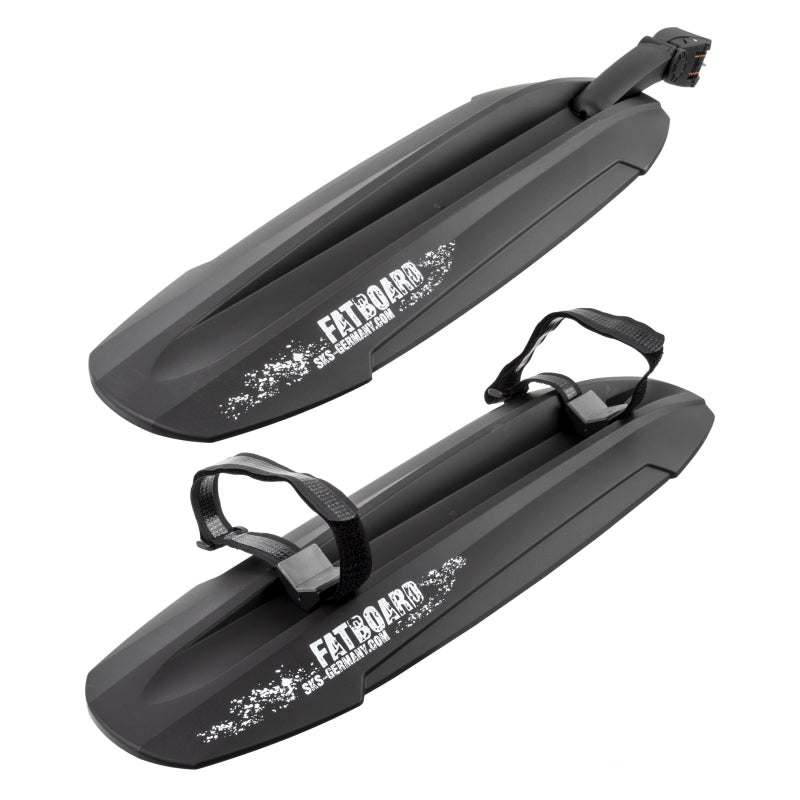 Clip-On Fender SKS SKS Fatboard Fat Bike Fender Set Dark Slate Gray