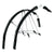 Full Coverage Fender SKS SKS Raceblade Long Fender Set 700 x 18-25: Black Black