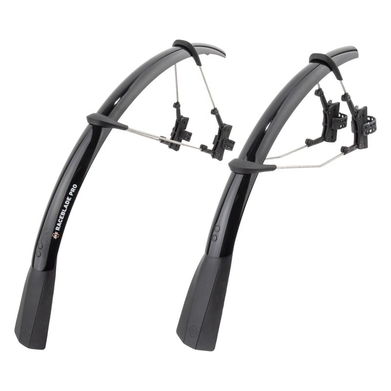 Full Coverage Fender SKS SKS Raceblade Pro Fender Set 700 x 18-25: Black Dark Slate Gray