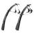 Full Coverage Fender SKS SKS Raceblade Pro Fender Set 700 x 18-25: Black Dark Slate Gray