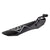 Fenders Origin8 Origin8 Grime Fat Rear Fender Rear MTB+ and Fat Bike 614mm x 142mm Polypropylene Black 155g Dark Slate Gray