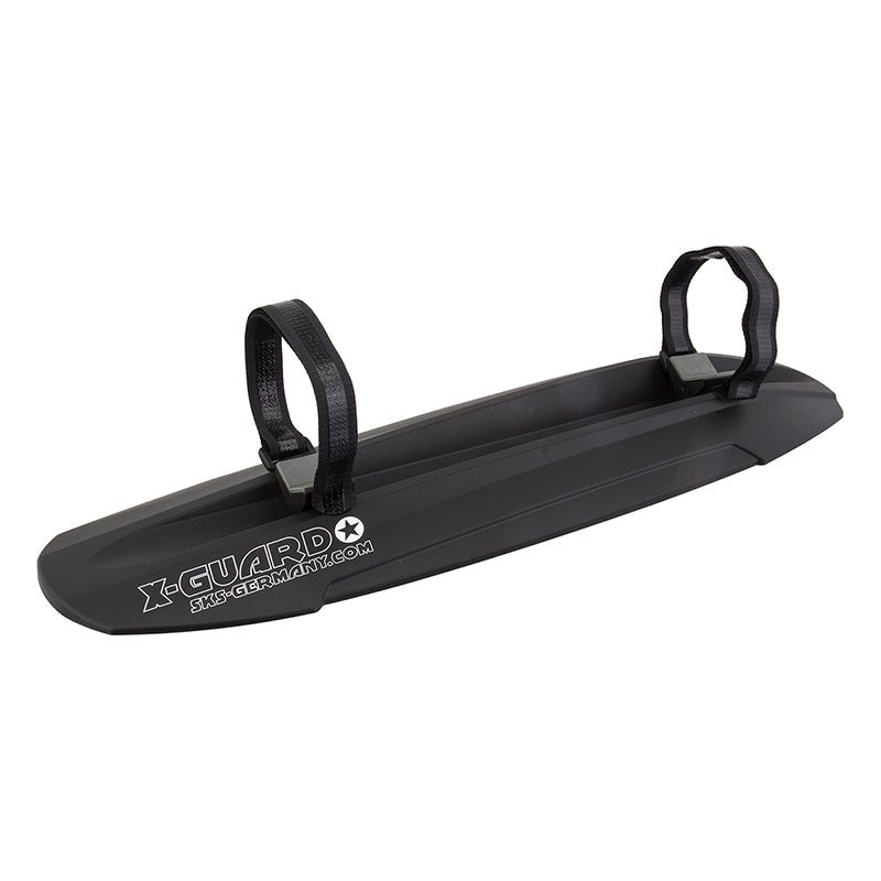 Clip-On Fender SKS SKS X-Guard eBike Downtube Fender Black Dark Slate Gray