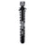 Fenders Origin8 Origin8 Hi-Fi Ass Savers Rear Fender Extended Standard Rear 540mm x 65mm Polypropylene Black/White 50g Light Gray