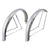 Fenders Sunlite Sunlite Cruiser Full Pair Cruiser 26` x 75mm Chrome 64mm / 2.50` Gray