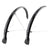 Fenders Sunlite Sunlite Full Pair Road/Hybrid 700C x 45mm Polycarbonate Black 35mm / 1.37` Dark Slate Gray