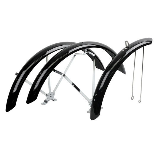 Sun seeker Recumbent Fenders Fenders - Delta EZ-3 & Tri-Classic SX 16/20`x2 Black