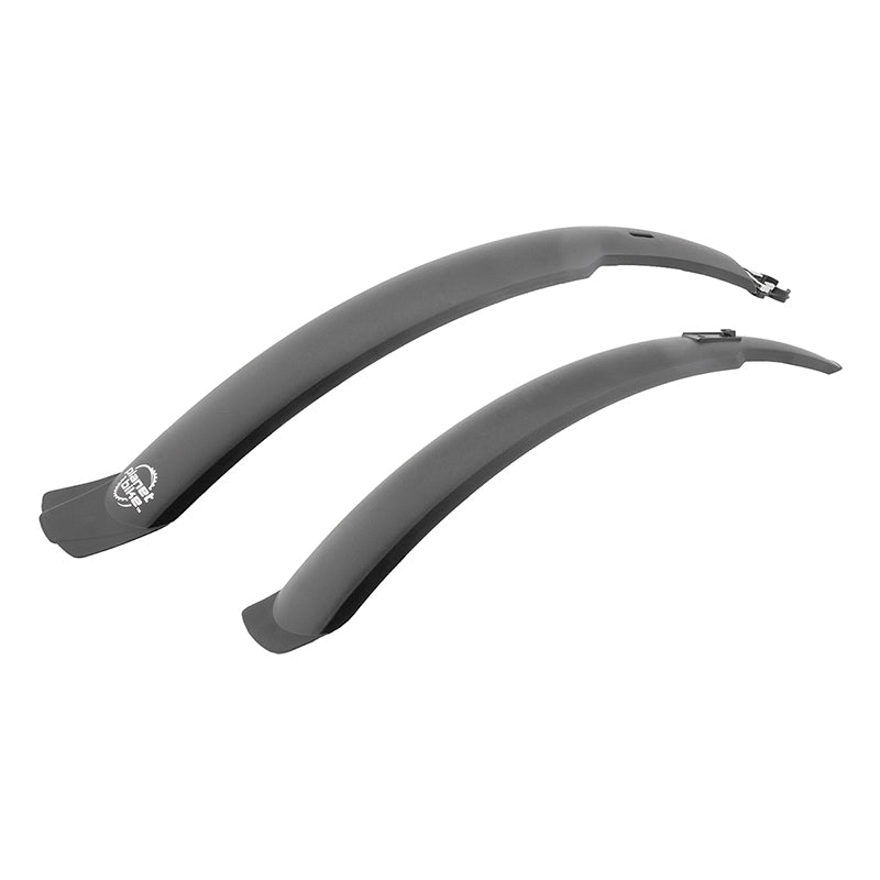 Clip-On Fender Planet Bike Planet Bike Clip-on ATB Fenders Black Dim Gray