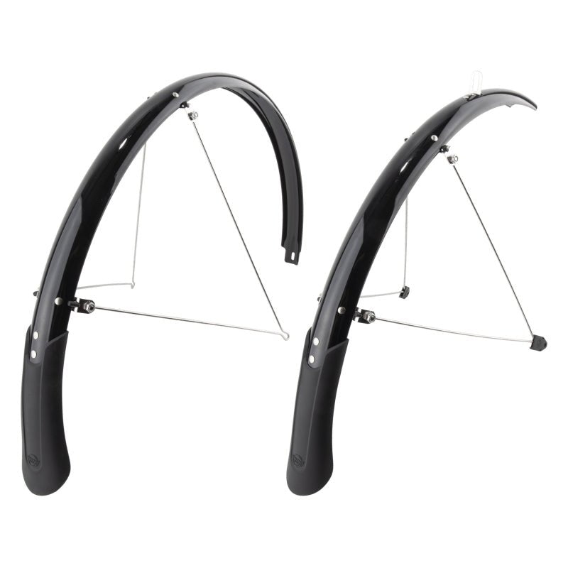 Full Coverage Fender Planet Bike Planet Bike Cascadia 700c x 45 Fender Set: Black (700c x 25-35) Dark Slate Gray