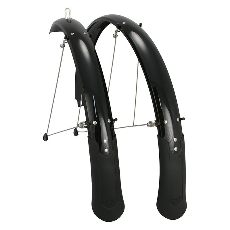 Full Coverage Fender Planet Bike Planet Bike Cascadia 26" x 60 Fender Set: Black (26 x 1.4-1.9) Dark Slate Gray