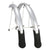 Fenders Planet Bike Planet bike Cascadia Pair 26` MTB 26` x 60mm Polycarbonate Stainless Steel Silver 48mm / 1.90` Dark Slate Gray