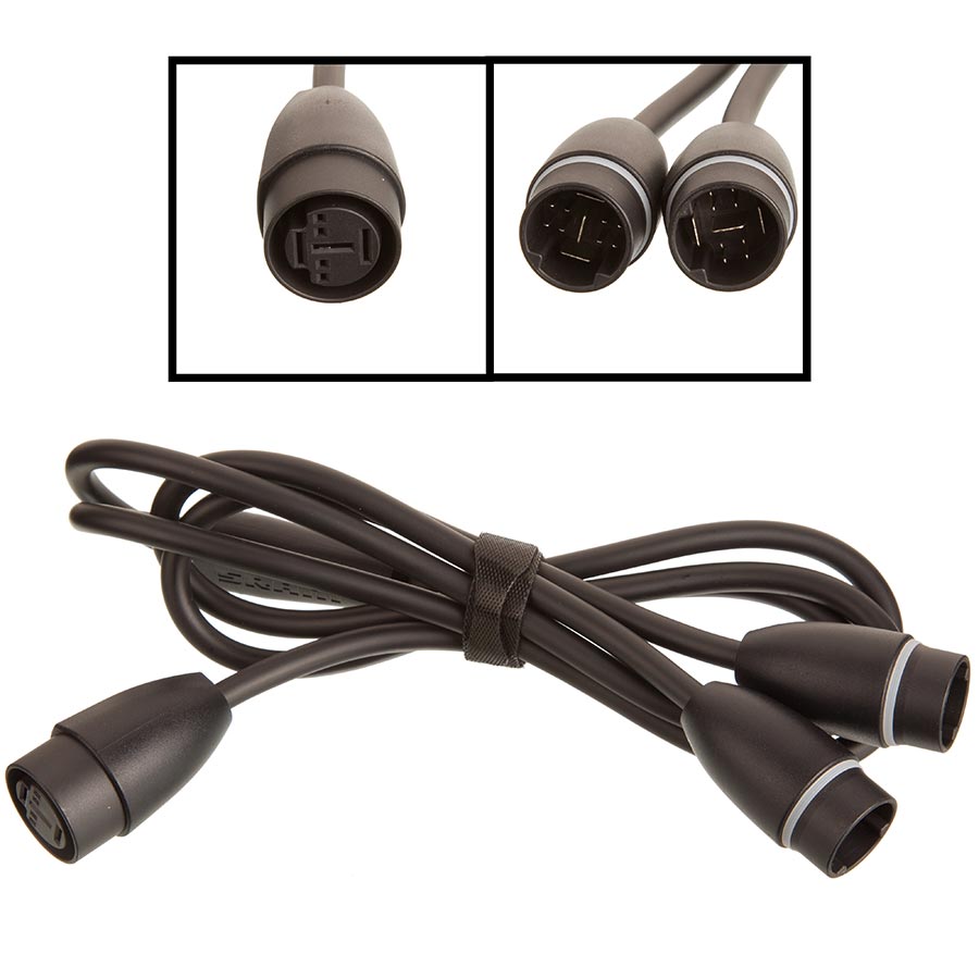 Electric Assist Systems Parts and Accessories SRAM SRAM Eagle Powertrain Charger Y Cable Dark Slate Gray