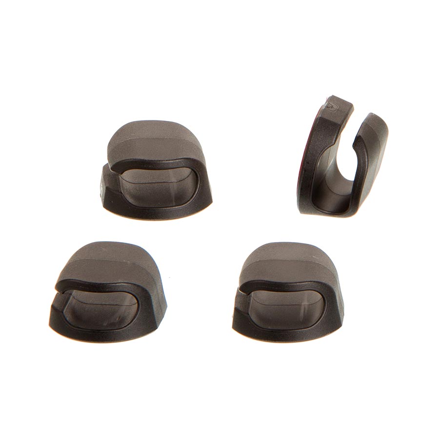 Electric Assist Systems Parts and Accessories SRAM SRAM Range Extender Cable Clips 4pcs Dim Gray