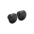 Origin8 Alloy MTB Push-In Bar End Plugs Anodized Black Push-In 30mm