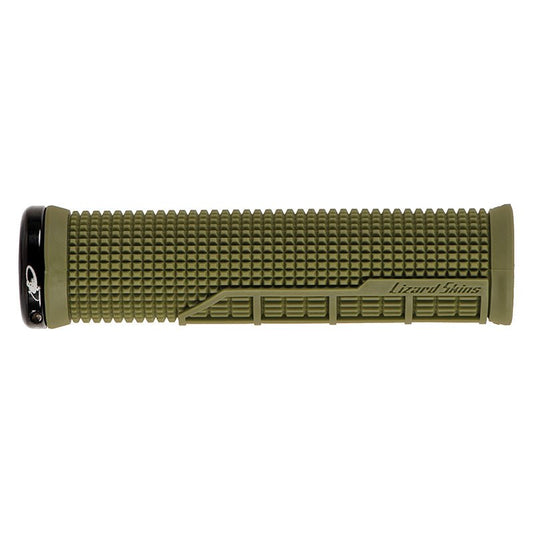Grips Lizard Skins Lizard Skins Machine Grip - Olive Green Single Sided Lock-On Dark Olive Green