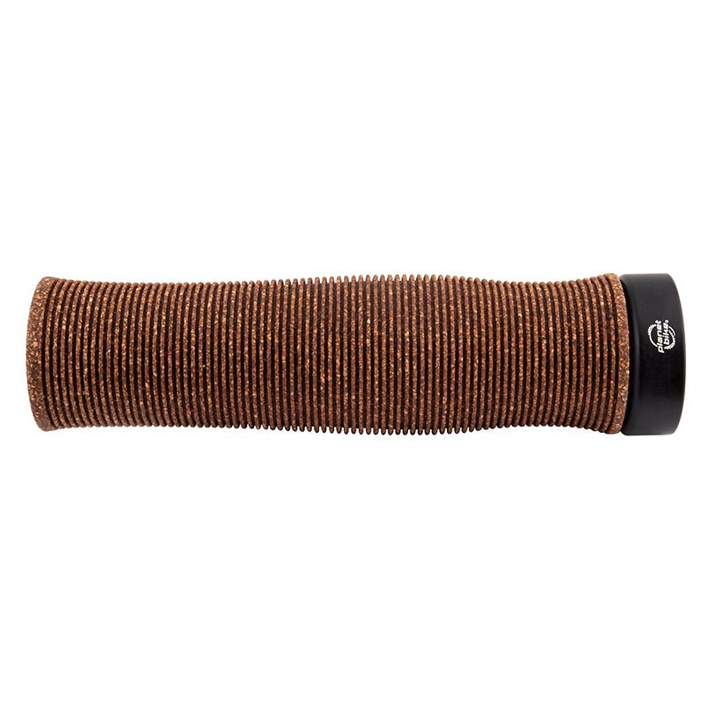 Grips Planet Bike Planet Bike Happy Hands Duracork Grip - Lock-On Brown Dark Slate Gray