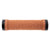 Grips Lizard Skins Lizard skins Peaty Lock On Gum w/ Black Clamps 130mm Dual Lock On Chocolate