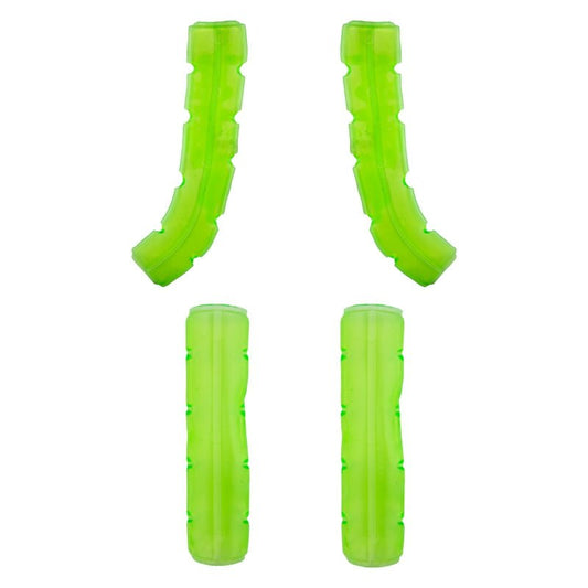 Grips Origin8 Origin8 Green Gelly Handlebar Gel Pads Green Yellow Green