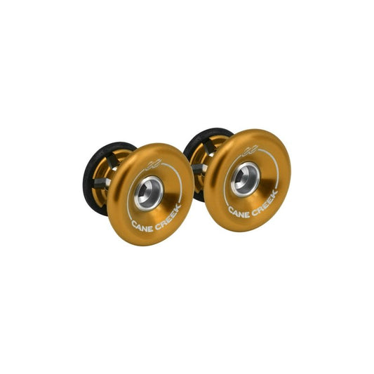 Grips Cane Creek Cane creek eeBarKeep Bar End Plugs Gold Sienna