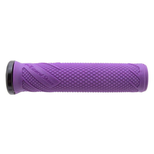 Grips Lizard Skins Lizard Skins Wasatch Lock-On Grips - Purple Dim Gray