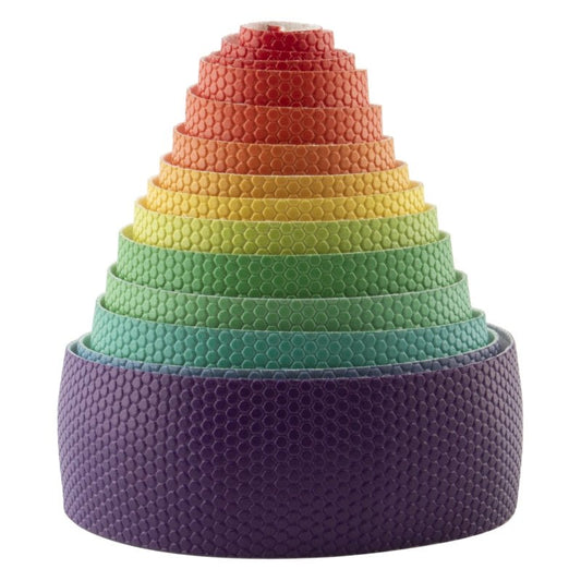 Grips Snack! Snack! Fade V2 High Contrast Rainbow bar tape Dark Slate Gray