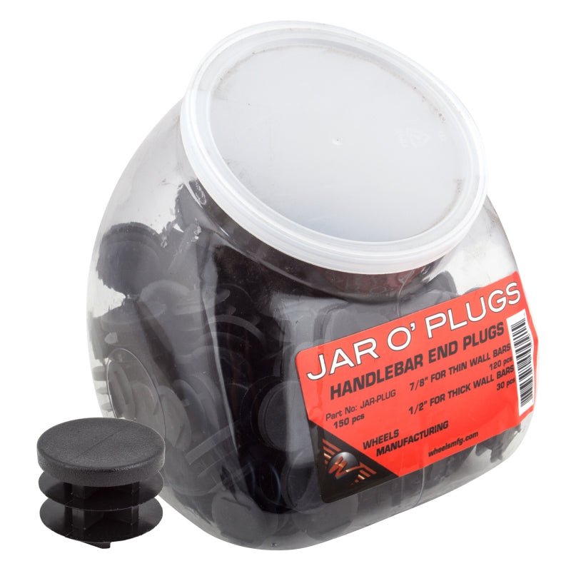 Bars Ends & Plugs Wheels Manufacturing Wheels Manufacturing Jar O Plugs 150 Total 120 Thinwall 30 Thickwall Handlebars Dark Slate Gray