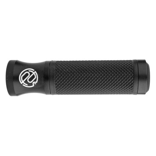 Grips Portland Design Works Portland design works Speed Metal Grips Black/Black 128mm Single Lock On Dark Slate Gray