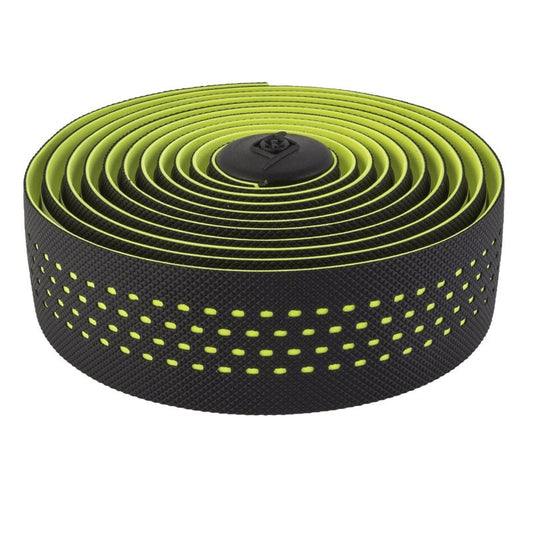 Grips Origin8 Origin8 DMND PERF Black/Hi-Viz Yellow bar tape Dark Slate Gray