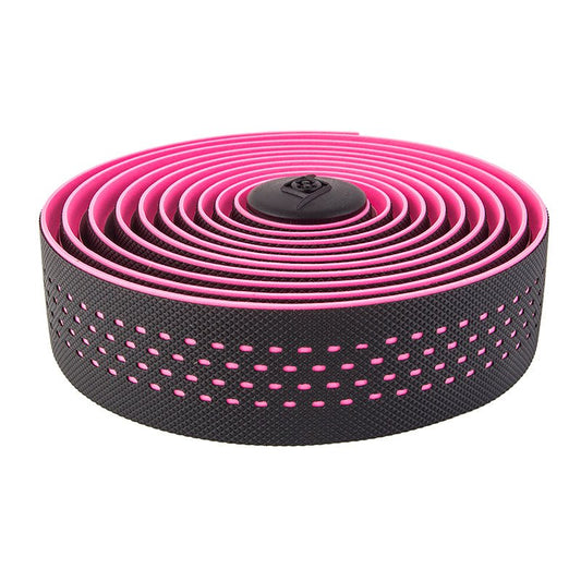 Grips Origin8 Origin8 DMND PERF Black/Pink bar tape Hot Pink
