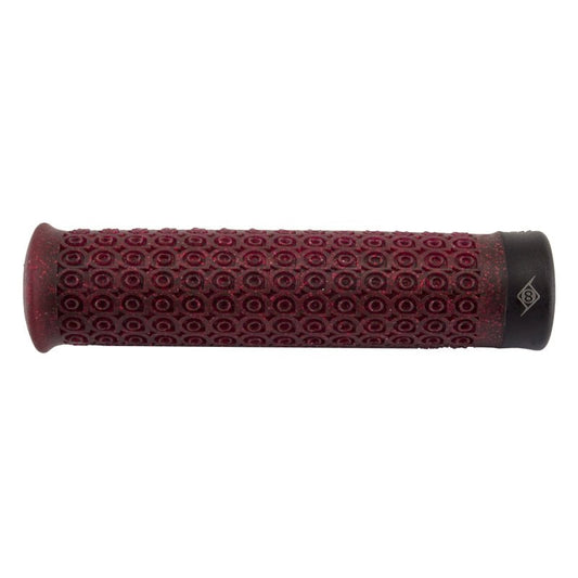 Grips Origin8 Origin8 Stickr Locking Glitter Red 132mm Single Lock On Dark Slate Gray