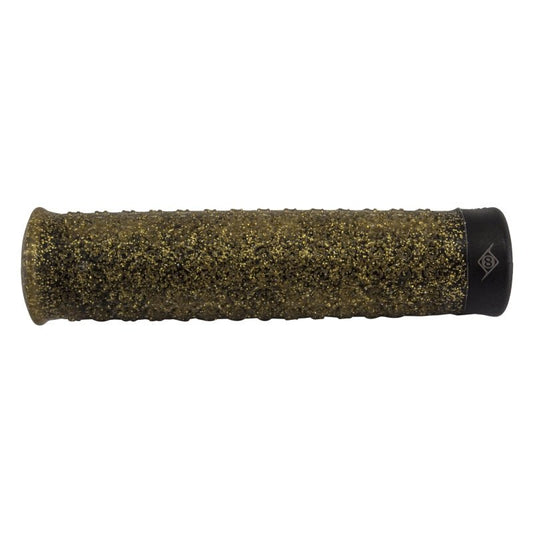 Grips Origin8 Origin8 Stickr Locking Glitter Gold 132mm Single Lock On Dark Slate Gray