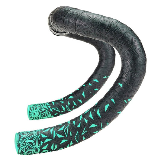 Grips Supacaz Supacaz Super Sticky Kush Star Fade Celeste bar tape Dark Slate Gray