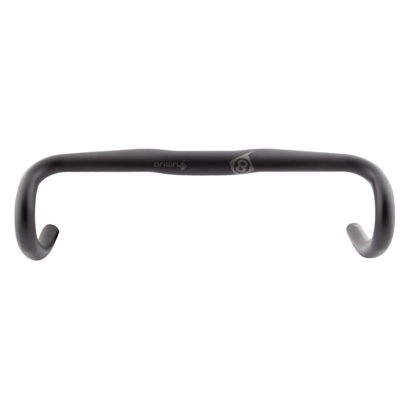 Handlebars Origin8 Origin8 Flash II Aero 31.8mm 420mm 75mm 128mm Black Road Drop AL6061 Dark Slate Gray