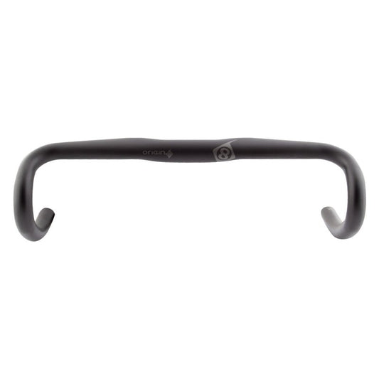 Handlebars Origin8 Origin8 Flash II Aero 31.8mm 440mm 75mm 128mm Black Road Drop AL6061 Dark Slate Gray