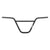 Handlebars Alienation Alienation DimeBars 2pc 22.2mm 30` 10` 2° 11° Flat Black BMX Chromoly Dark Slate Gray