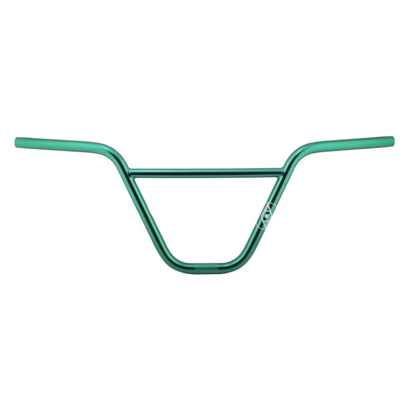 Handlebars Alienation Alienation DimeBars 2pc 22.2mm 30` 10` 2° 11° Green BMX Chromoly Cadet Blue