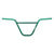Handlebars Alienation Alienation DimeBars 2pc 22.2mm 30` 10` 2° 11° Green BMX Chromoly Cadet Blue