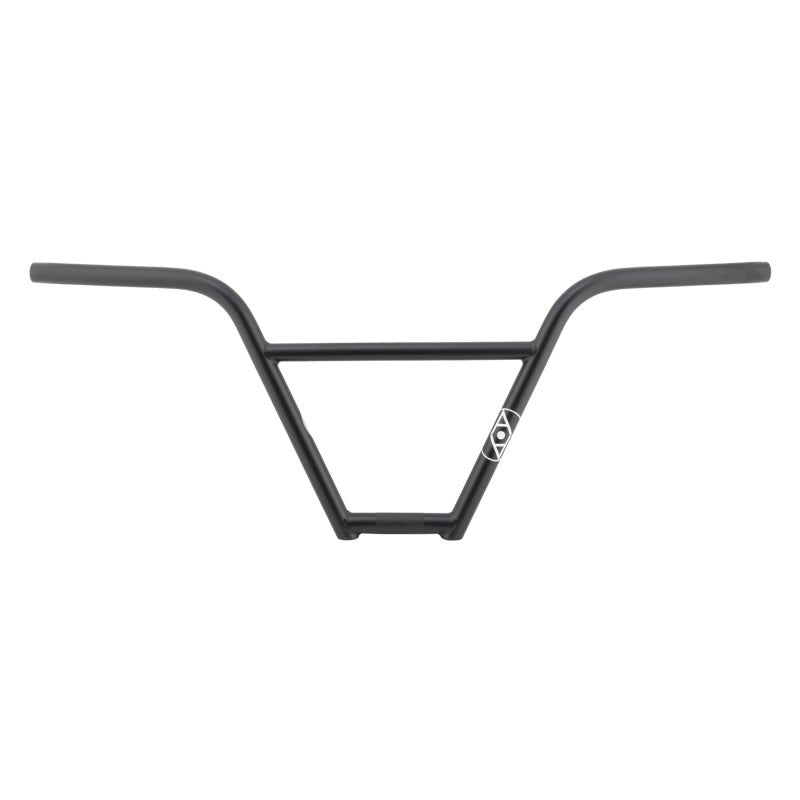 Handlebars Alienation Alienation DimeBars 4pc 22.2mm 30` 10` 2° 10° Flat Black BMX Chromoly Dark Slate Gray